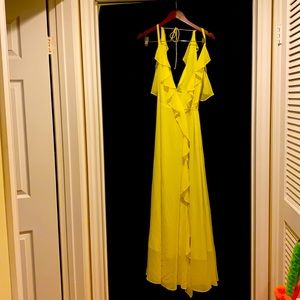 Marciano limeade Chrystelle maxi dress